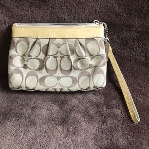 Coach wristlet